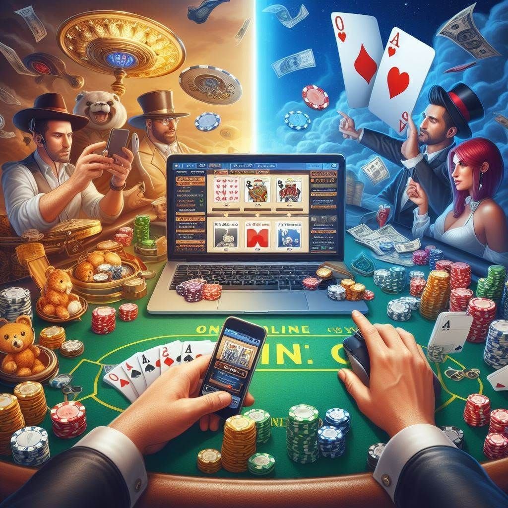 Pengguna menikmati platform hiburan sports dan casino online taruna4d dengan perangkat mobile modern